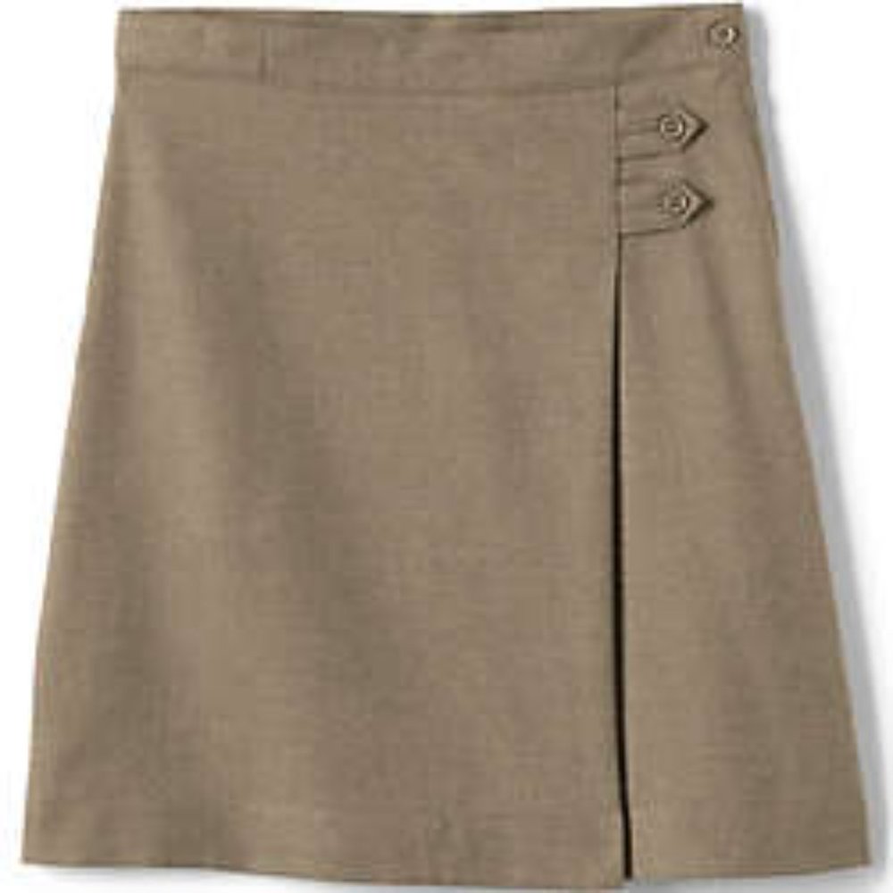 Lands' End Women's School Uniform Solid A-line Skirt , BTK, NWT